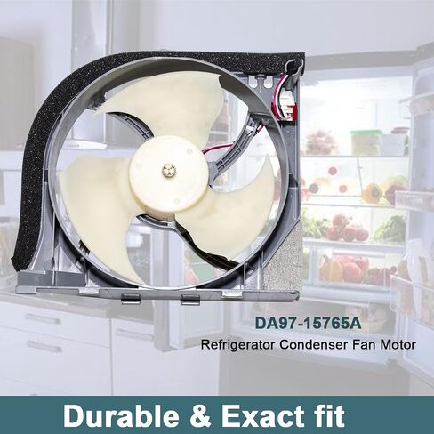 DA97-15765A DA97-15765C Refrigerator Condenser Fan Motor Assembly for Samsung Refrigerator Replaces DA97-12842A, AP6001015, PS11733650, EAP11733650 in Saudi Arabia