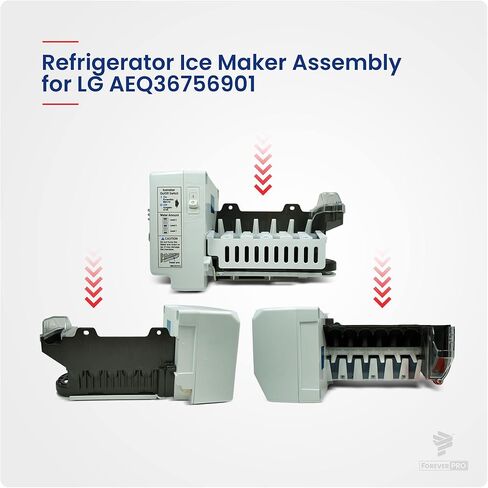 ForeverPRO AEQ36756901 Ice Maker Assembly for LG Refrigerator 1396369 5989JB0001A AH3532293 EA3532293 in Saudi Arabia