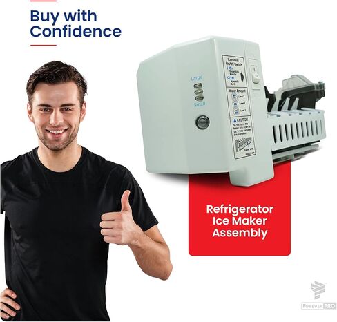 ForeverPRO AEQ36756901 Ice Maker Assembly for LG Refrigerator 1396369 5989JB0001A AH3532293 EA3532293 in Saudi Arabia