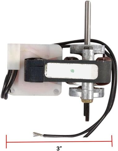 GLOB PRO SOLUTIONS 90970 90971 EM670 ERM670 SM670 CKD2549 Refrigerator Utility Motor 3" Length Approx. Replacement for and Compatible with Heavy Duty in Saudi Arabia