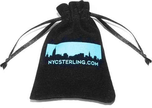 NYC Sterling Unisex Solid Italian 2.5mm Round Box Chain in Sterling Silver in Saudi Arabia