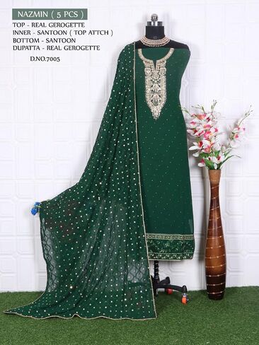 stylishfashion Bollywood Party Wear Long Anarkali Gown Salwar Kameez Ready to Wear Indian Pakistani Plaazo sharara for Womens in Saudi Arabia