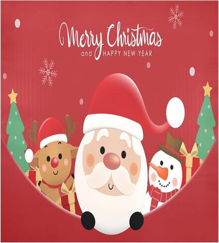عيد الميلاد لطيف سانتا كلوز الرنة ورجل الثلج غطاء غسالة الصحون المغناطيس، غطاء باب الثلاجة المغناطيسي ملصق المطبخ لوحة صائق الأجهزة ديكور 23x26 ​​بوصة in Kuwait
