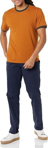 Goodthreads Men's Short-Sleeve Ringer T-Shirt in Saudi Arabia