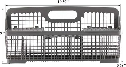 UPGRADED Lifetime Appliance W10190415 Silverware Basket Compatible with Whirlpool, Kenmore Dishwasher - WPW10190415 in Saudi Arabia