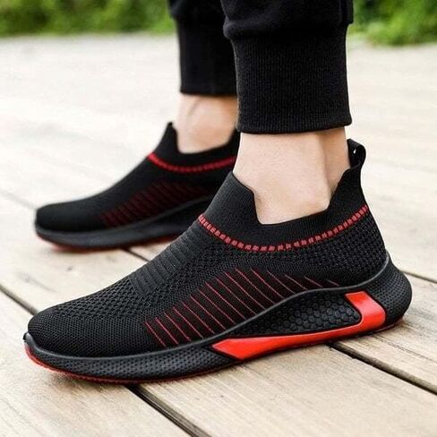 Men's Good Arch Support & Easy to Put On and Take Off Orthopedic Shoes for Men Slip On Comfort Breathable Sneakers in Kuwait