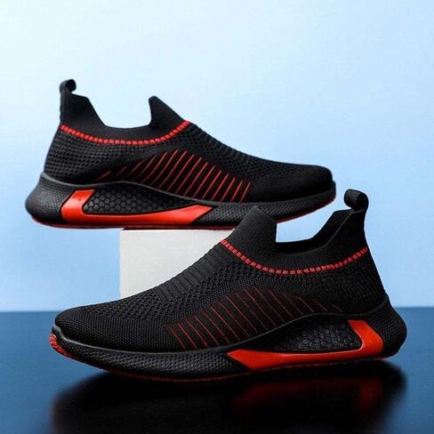 Men's Good Arch Support & Easy to Put On and Take Off Orthopedic Shoes for Men Slip On Comfort Breathable Sneakers in Kuwait