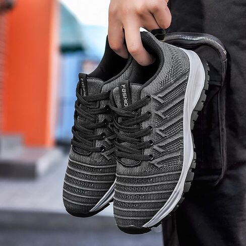 أحذية YOJANEO الرجالية أحذية رياضية كاجوال للرجال أحذية محبوكة مضادة للانزلاق للجري والمشي للرجال in Kuwait