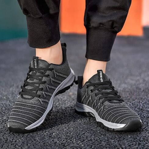 أحذية YOJANEO الرجالية أحذية رياضية كاجوال للرجال أحذية محبوكة مضادة للانزلاق للجري والمشي للرجال in Kuwait