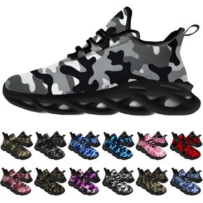 Camo Shoes for Men Women Camouflage Road Running Shoes Sport Walking Tennis Athletic Sneakers Gifts for Boy Girl in Saudi Arabia