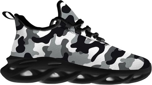 Camo Shoes for Men Women Camouflage Road Running Shoes Sport Walking Tennis Athletic Sneakers Gifts for Boy Girl in Saudi Arabia