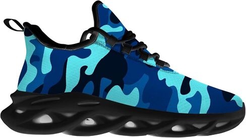 Camo Shoes for Men Women Camouflage Road Running Shoes Sport Walking Tennis Athletic Sneakers Gifts for Boy Girl in Kuwait