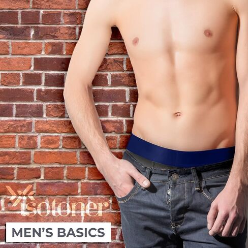 isotoner Mens Boxer Briefs, Boxer Brief for Men 6 Pack - Mens Underwear in Saudi Arabia