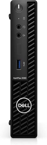 Dell [Windows 11 Pro] OptiPlex 3090 MFF Business Micro Form Factor Desktop, Intel Hexa-Core i5-10500T up to 3.8GHz, 16GB DDR4 RAM, 512GB PCIe SSD, USB WiFi Adapter, RJ-45, Mouse and Keyboard, Black in Saudi Arabia