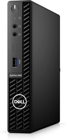 Dell [Windows 11 Pro] OptiPlex 3090 MFF Business Micro Form Factor Desktop, Intel Hexa-Core i5-10500T up to 3.8GHz, 16GB DDR4 RAM, 512GB PCIe SSD, USB WiFi Adapter, RJ-45, Mouse and Keyboard, Black in Saudi Arabia