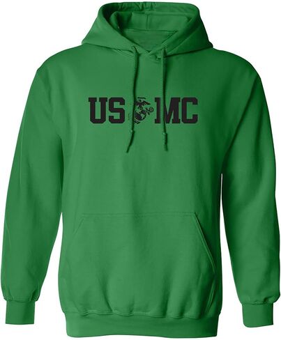 USMC Eagle Globe Anchor Adult Hooded Sweatshirt in Saudi Arabia