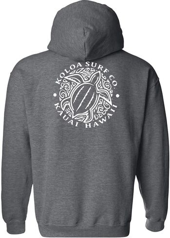 Koloa Hawaiian Turtle Logo Hoodies. Hooded Sweatshirts in Sizes S-5XL in Saudi Arabia