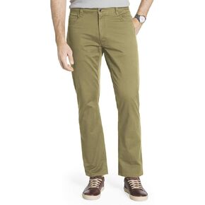 IZOD Men's Weekender Washed Straight-Fit Flat Front Pant in Saudi Arabia