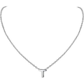 925 Sterling Silver Small Initial Necklaces for Women, Personalized Dainty Letter Necklace A-Z, 16"-18" Adjustable, Come Gift Box in Saudi Arabia
