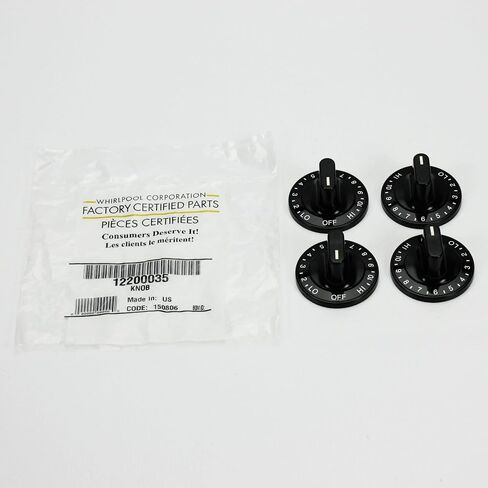 Whirlpool Part Number 12200035: KNOB in Saudi Arabia