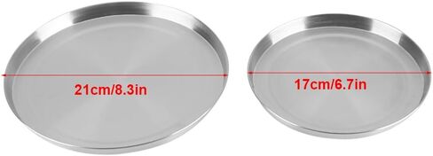 Zerone Stove Top Burner Covers,4Pcs/Set Stainless Steel Kitchen Stove Top Burner Covers Cooker Protection Pan Set Replacement in Saudi Arabia