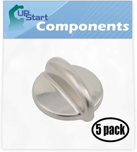 5 Pack Replacement Surface Burner Control WB03K10303 Range, Stove, Oven Control Knob for General Electric PGB928SEM1SS Gas Range in Saudi Arabia