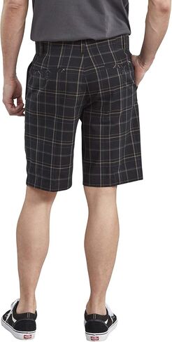 Dickies Men's 11 Inch Flex Active Waist Washed Yarn Dyed Short in Saudi Arabia