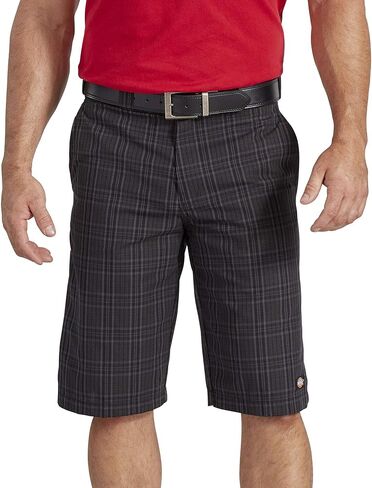 Dickies Men's 11 Inch Flex Active Waist Washed Yarn Dyed Short in Saudi Arabia