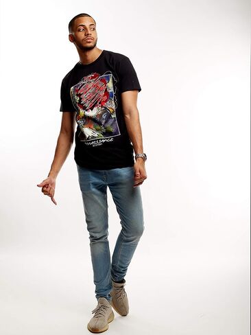Screenshotbrand Mens Hipster Hip-Hop Premiun Tees - Stylish Longline Latest Fashion T-Shirts, Amazon Launchpad Brand in Kuwait