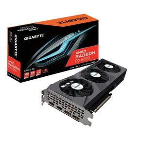 GIGABYTE Radeon RX 6600 Eagle 8G Graphics Card, WINDFORCE 3X Cooling System, 8GB 128-bit GDDR6, GV-R66EAGLE-8GD Video Card in Kuwait