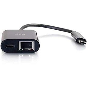 C2G USB Adapter, Gigabit Ethernet Network Adapter, Black, Cables to Go 29826 in Kuwait