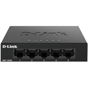D-Link Ethernet Switch, Gigabit Unmanaged Desktop Plug and Play Sturdy Metal Housing Fanless Design EEE in Kuwait