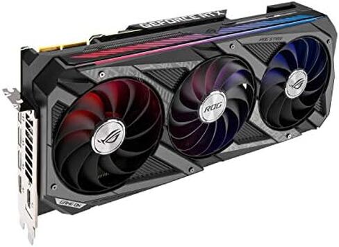 ASUS ROG STRIX NVIDIA GeForce RTX 3090 Gaming Graphics Card- PCIe 4.0, 24GB GDDR6X, HDMI 2.1, DisplayPort 1.4a, Axial-Tech Fan Design, 2.9-Slot in Saudi Arabia