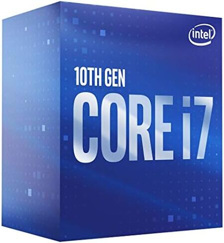 Intel Core i7-10700 Desktop Processor 8 Cores up to 4.8 GHz LGA 1200 (Intel 400 Series Chipset) 65W, BX8070110700 in Saudi Arabia