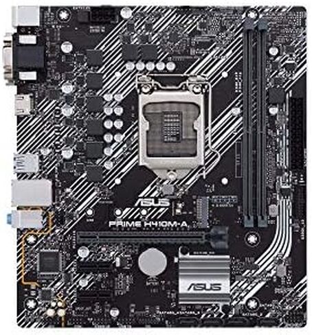 ASUS Prime H410M-A/CSM LGA1200 (Intel® 10th Gen) Micro-ATX Commercial Motherboard (M.2 Support, HDMI, D-Sub, DVI, USB 3.2 Gen 1, COM Header, TPM Header and ASUS Control Center Express) in Saudi Arabia