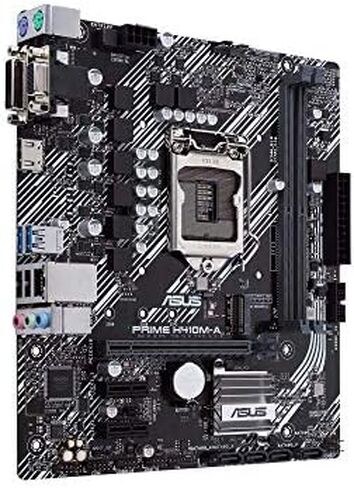 ASUS Prime H410M-A/CSM LGA1200 (Intel® 10th Gen) Micro-ATX Commercial Motherboard (M.2 Support, HDMI, D-Sub, DVI, USB 3.2 Gen 1, COM Header, TPM Header and ASUS Control Center Express) in Saudi Arabia