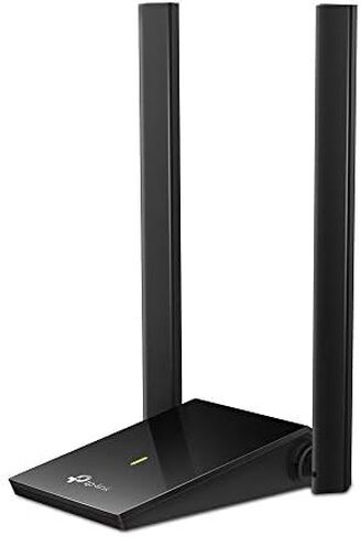 TP - لينك محول واي فاي USB للكمبيوتر (ارتشر تي 4 يو بلس)- محول شبكة لاسلكي ثنائي النطاق AC1300Mbps للكمبيوتر المكتبي مع هوائيات عالية الكسب 5 ديسيبل 2.4GHz/5GHz، يدعم ويندوز 10/8.1/8/7، ماك او اس in Kuwait