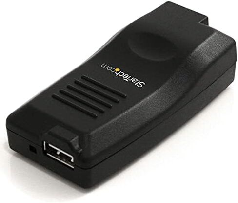 StarTech.com 10/100/1000 ميجابت/ثانية Gigabit 1 منفذ USB عبر جهاز IP - خادم جهاز - GigE، USB 2.0 - USB1000IP in Kuwait