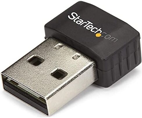 StarTech.com Wireless USB WiFi Adapter – Dual Band AC600 Wireless Dongle - 2.4GHz / 5GHz - 802.11ac Wi-Fi Laptop Adapter (USB433ACD1X1) in Kuwait