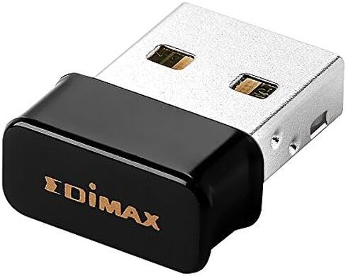 Edimax 2-in-1 Wi-Fi 4 802.11n N150 + Bluetooth Low Energy (BLE) 4.0 Combination Adapter for PC, Wireless Nano USB Adapter Dongle, 150Mbps, Windows, EW-7611ULB in Saudi Arabia
