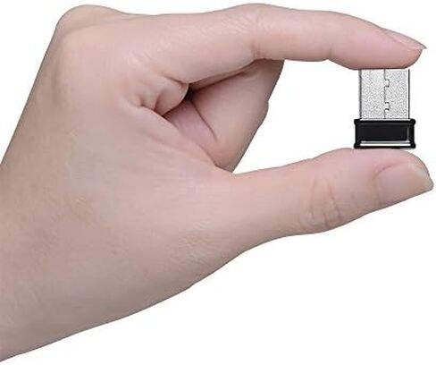 Edimax 2-in-1 Wi-Fi 4 802.11n N150 + Bluetooth Low Energy (BLE) 4.0 Combination Adapter for PC, Wireless Nano USB Adapter Dongle, 150Mbps, Windows, EW-7611ULB in Saudi Arabia
