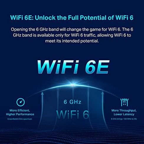 نظام شبكة TP-Link Deco AXE5400 ثلاثي الموجات WiFi 6E (Deco XE75) - يغطي ما يصل إلى 5500 قدم مربع، ويحل محل جهاز توجيه WiFi وموسع، شبكة تعتمد على الذكاء الاصطناعي، نطاق 6 جيجا هرتز جديد، عبوتان in Saudi Arabia