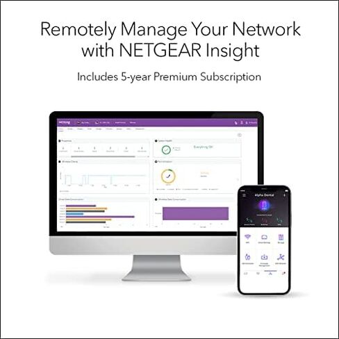 NETGEAR Orbi Pro WiFi 6 AX5400 نظام شبكي ثلاثي (SXK50-100NAS) in Kuwait
