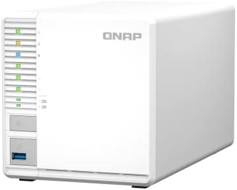 وحدة تخزين داخلية QNAP TS-364-US 2 خليج عالية الأداء مع 2.5 جيجا بايت وM.2 SSD للتخزين المؤقت لتشغيل الأجهزة الافتراضية وQtier in Kuwait