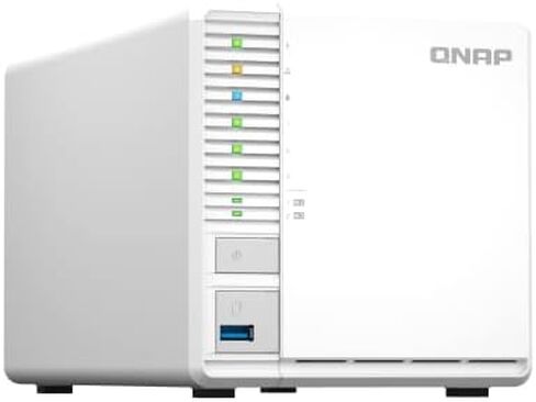 وحدة تخزين داخلية QNAP TS-364-US 2 خليج عالية الأداء مع 2.5 جيجا بايت وM.2 SSD للتخزين المؤقت لتشغيل الأجهزة الافتراضية وQtier in Kuwait