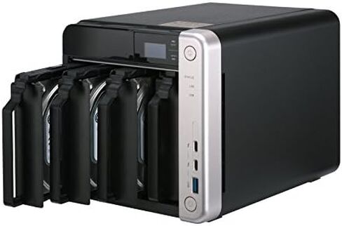 QNAP TS-453BT3-8G-US 4-Bay Thunderbolt 3 NAS. Intel Celeron Apollo Lake J3455 Quad-core CPU, 8GB RAM, SATA 6Gb/s in Saudi Arabia