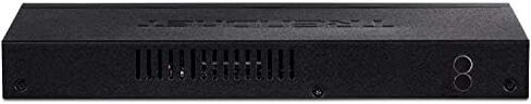 TRENDnet 8-Port Unmanaged 2.5G Switch, 8 x 2.5GBASE-T Ports, 40Gbps Switching Capacity, Backwards Compatible with 10-100-1000Mbps Devices, Fanless, Wall Mountable, Black, TEG-S380 in Saudi Arabia
