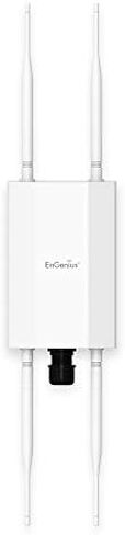 EnGenius Outdoor WiFi 6 AX1800 نقطة وصول مُدارة EWS850AP مع منفذ 2.5 جيجابت في الثانية، OFDMA، MU-MIMO، PoE+ Injector، WPA3، تصنيف IP67، أدوات إدارة عن بعد خالية من الترخيص متضمنة in Kuwait