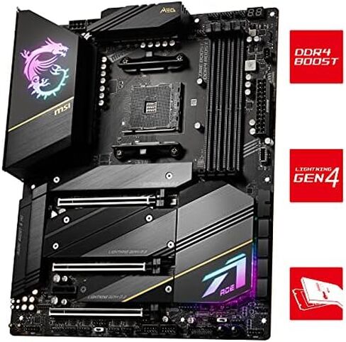 MSI MEG X570S ACE MAX Gaming Motherboard (ATX, AMD, Socket AM4. DDR4, PCIe 4, CFX, M.2 Slots, Wi-Fi 6E) in Saudi Arabia