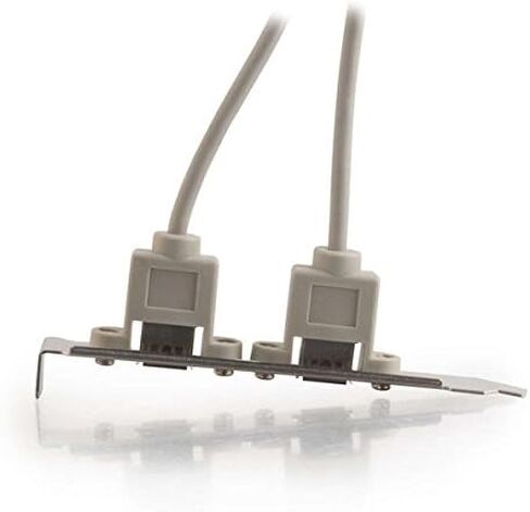 C2G 27367 USB Adapter - USB 2.0 Mini-B Female to Micro-USB B Male, Black in Saudi Arabia